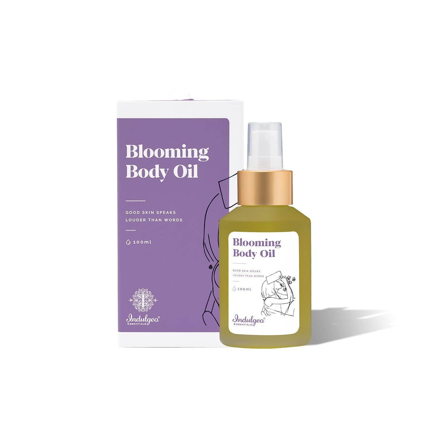 SS Blooming Body Oil (100ml) for Kids & Teens – Moisturizes & Brightens Dry, Dull Skin on Underarms & Thighs – Prevents Scarring – Perfect for Daily Skincare Routine & Post-Shaving Care