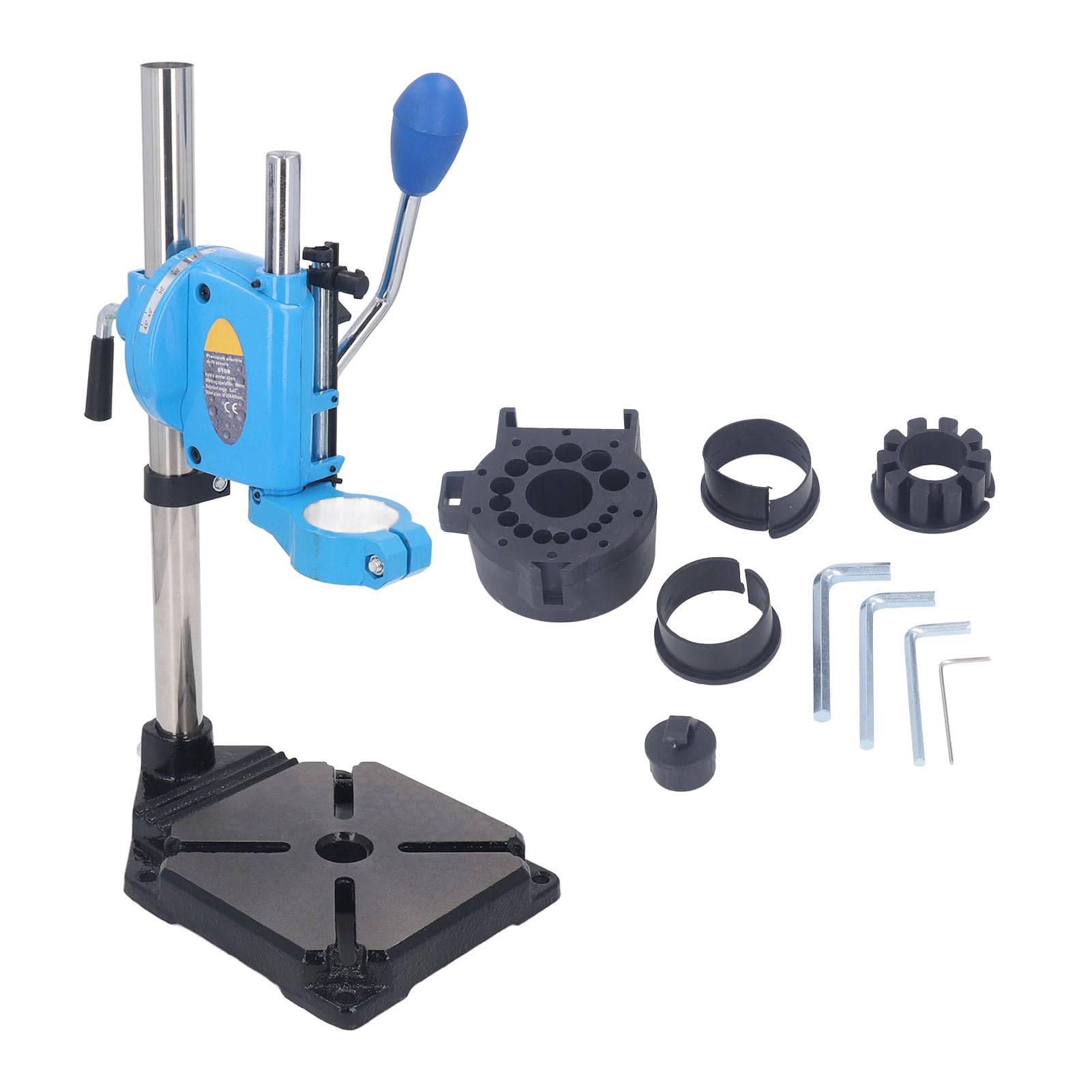 Multifunctional Electric Drill Guide Stand with Universal Bracket - 90 Degree Rotation Clamp for Precision Drilling | Perfect for Woodworking, Metalworking & DIY Home Projects