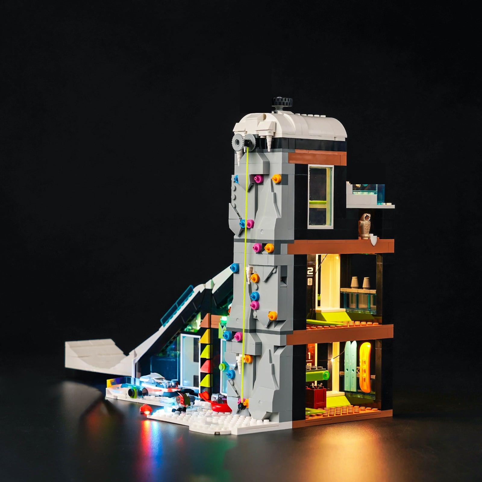 Best LED Light Kits for LEGO City Ski & Climbing Center 60366 - Enhance Your LEGO Building Experience for Night Displays & Room Decor