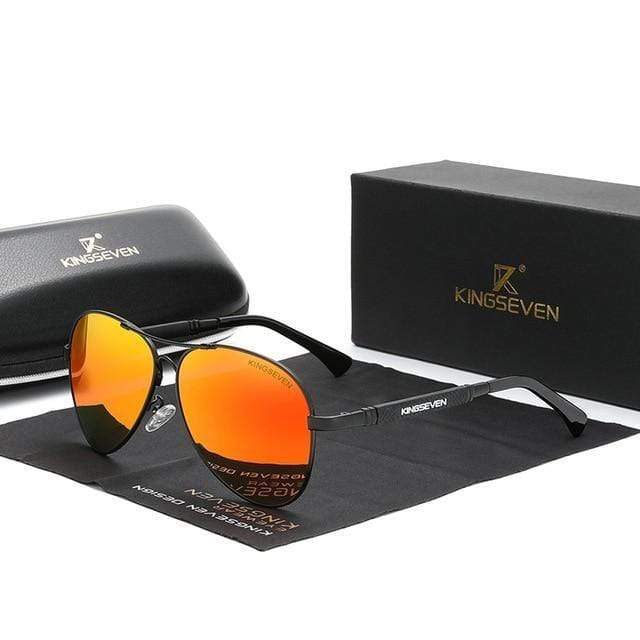 Premium Titanium Alloy Polarized Sunglasses for Men - UV400 Protection, Lightweight & Durable - Perfect for Driving, Fishing & Outdoor Adventures