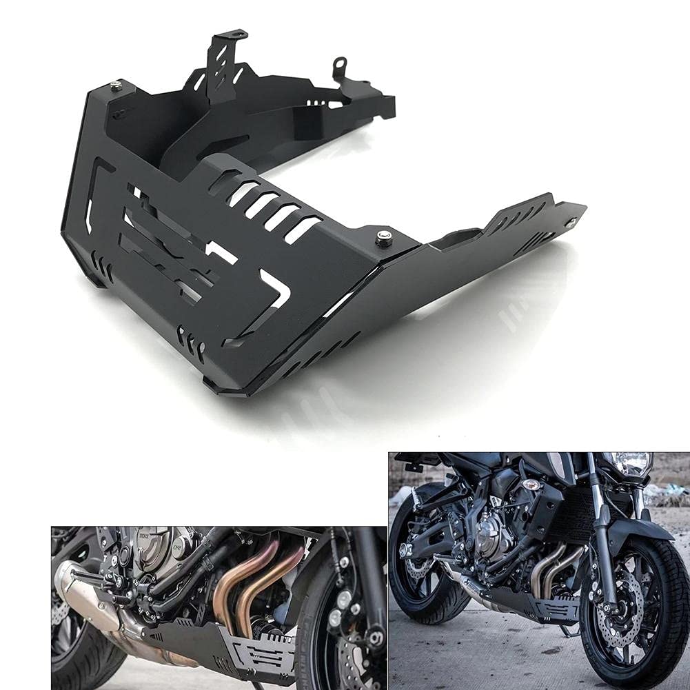 Yamaha XSR 700 & MT-07 Motorcycle Engine Stator Guard (2014-2021) - Heavy Duty Skid Plate Protector for Off-Road & Street Riding - Fits 2018 2019 2020 Models - Chassis Protection Cover