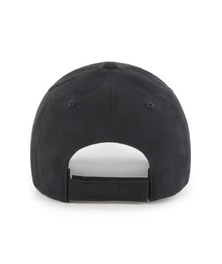 47 Brand New York Yankees MVP Adjustable Baseball Cap - Black, Adjustable Snapback Hat for Men & Women, Perfect for Baseball Games, Outdoor Sports & Casual Wear