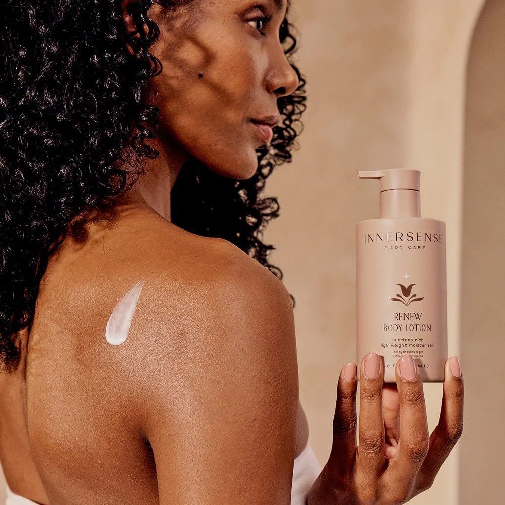INNERSENSE Organic Beauty Awaken + Renew Body Set - Hydrating Shampoo & Conditioner for Natural Hair - Vegan & Cruelty-Free Hair Care Kit for Dry, Damaged Hair - Perfect for Daily Use & Salon-Quality Results at Home