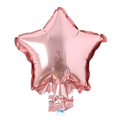 5pcs 5 Inch Pink Star