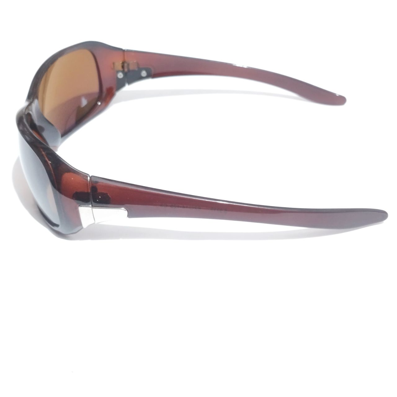 Stylish Brown Wraparound Sunglasses for Women - Polarized UV Protection - Fashionable Outdoor Accessories for Beach, Driving & Summer Activities (Model S3119)