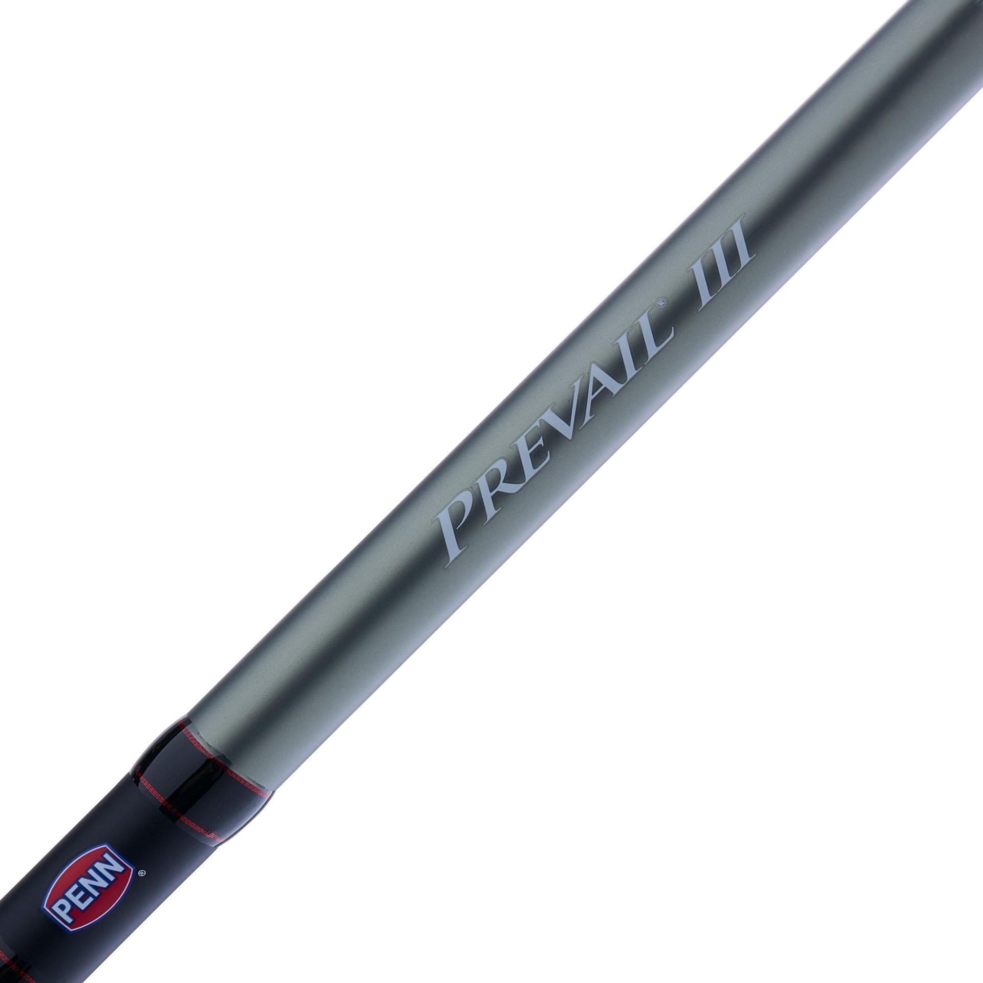 Prevail® III Inshore Casting Rod - Lightweight Saltwater Fishing Rod for Bass, Redfish, and Snook - Perfect for Kayak, Pier, and Shore Fishing Adventures