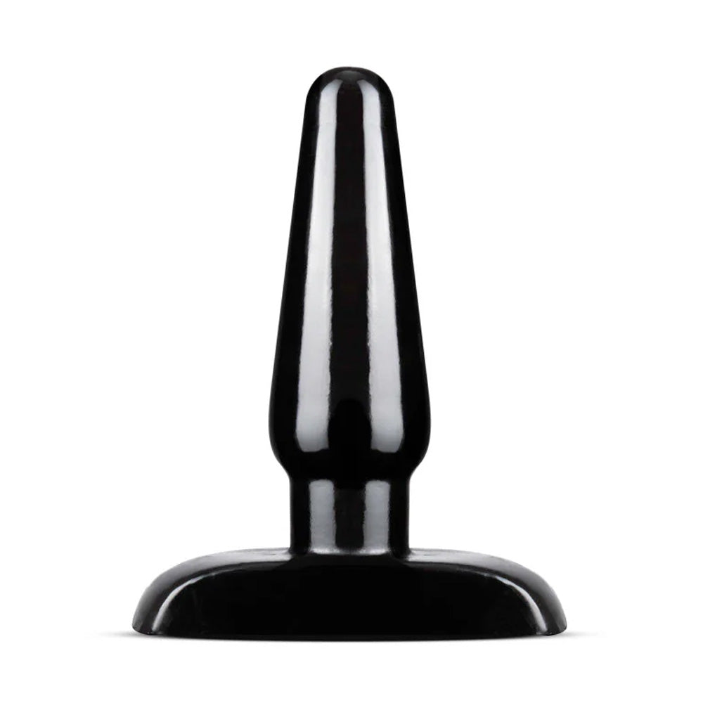 Anal Adventures PVC Basic Butt Plug - Small Size for Beginners | Comfortable & Safe Anal Play for Couples & Solo Use