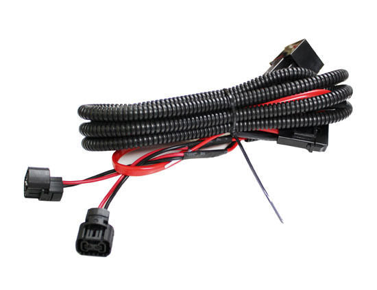 5202 P13W PSX24W Fog Light Adapter Relay Wiring Harness Kit - Compatible with Chevy, Dodge, Ford Trucks & SUVs - Perfect for Off-Roading, Night Driving & Foggy Conditions