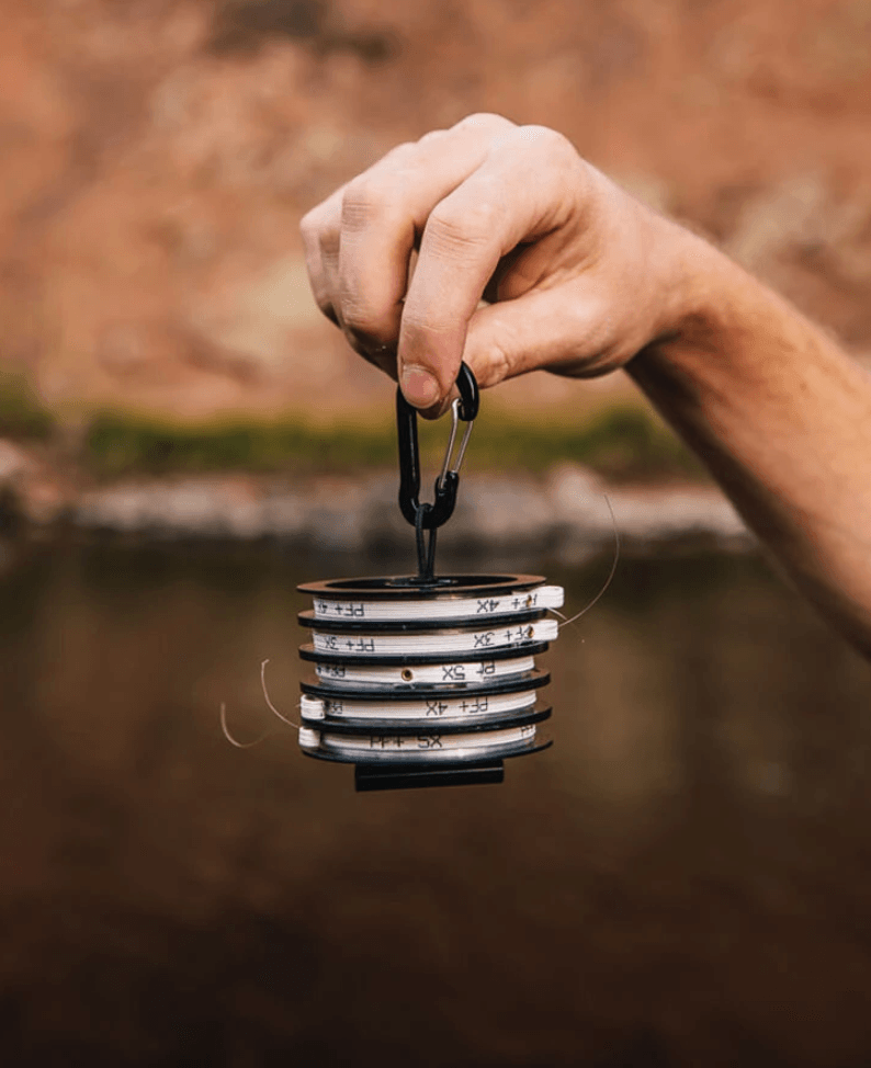 Premium Fly Fishing Tippet Holder - Durable & Compact for Easy Access to Leaders & Tippets - Perfect for Trout, Bass & Saltwater Fishing