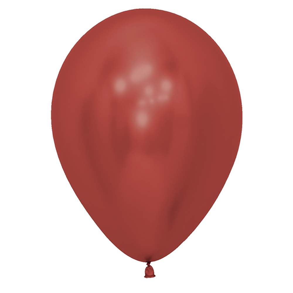 Betallatex 11-Inch Reflex Crystal Red Latex Balloons - Perfect for Birthday Parties, Weddings, Baby Showers & Special Events