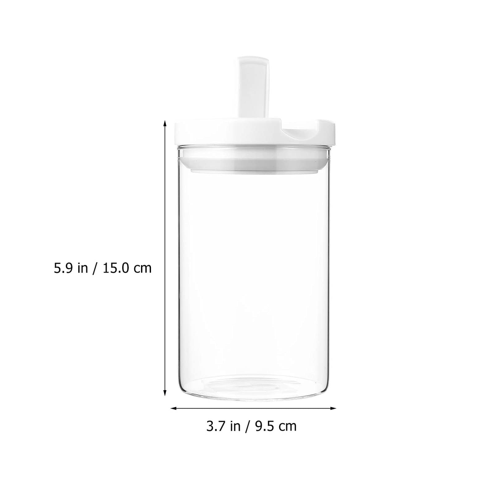 DOITOOL Airtight Glass Food Storage Container with Lid - 32oz Kitchen Canister for Coffee, Sugar, Flour, Rice, Pasta & Candy | BPA-Free, Leakproof & Odor Resistant | Perfect for Pantry Organization & Coffee Station