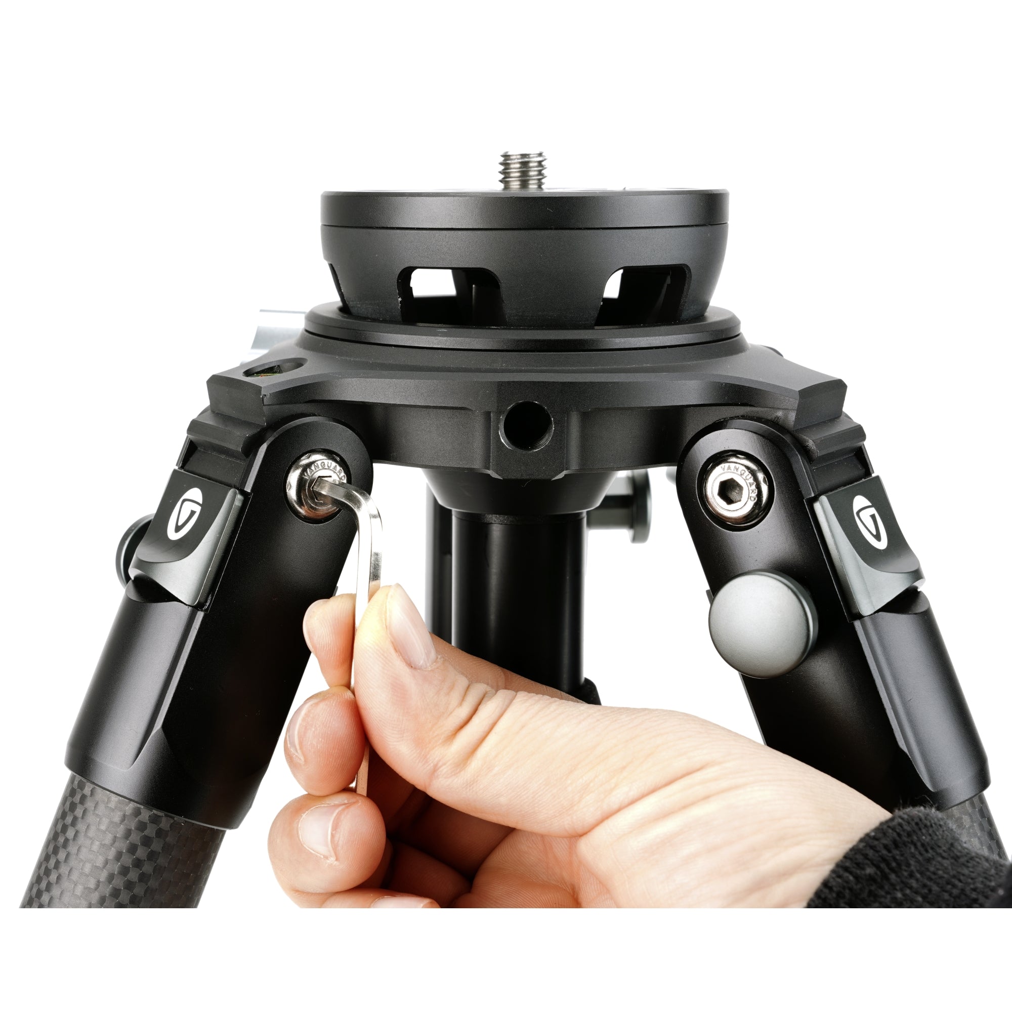 Alta Pro 3VRL 303CV18 Professional Carbon Fiber Video Tripod with Fluid Pan Head - Perfect for Filmmaking, Photography & Live Streaming
