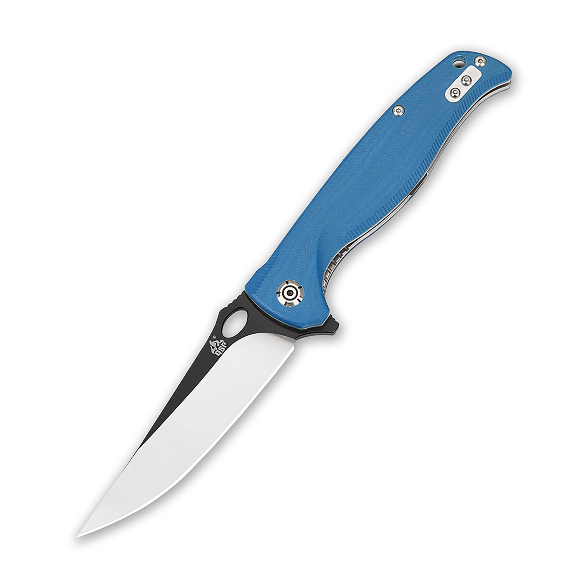 QSP Gavial Liner Lock Pocket Knife - Premium D2 Steel Blade & G10 Handle - EDC Folding Knife for Camping, Hiking, and Outdoor Survival