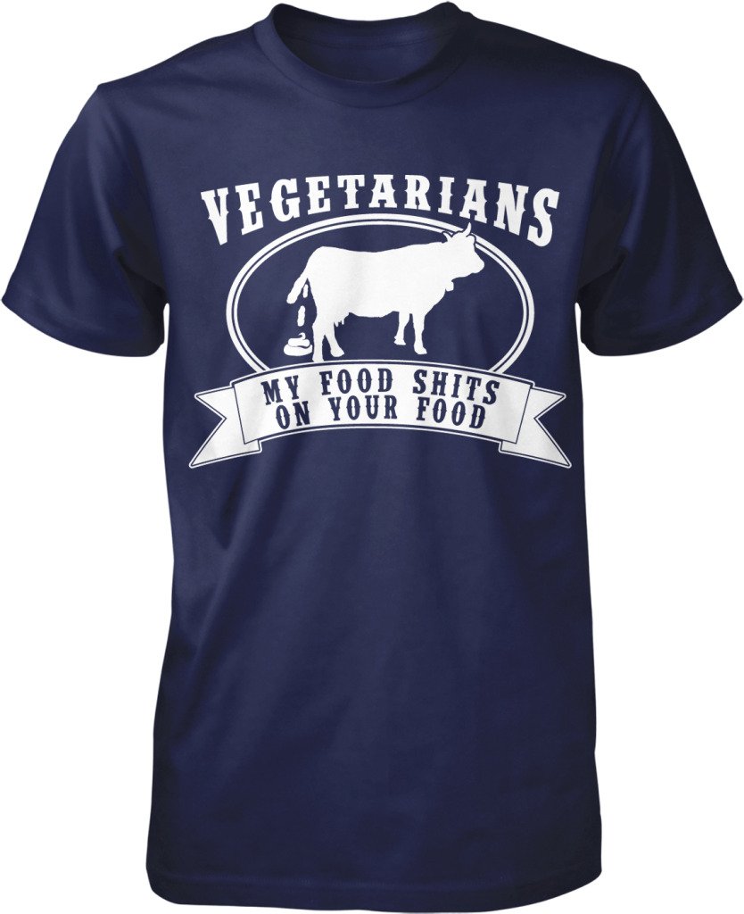 Eco-Friendly Vegan Paleo Diet Men's T-Shirt - Funny Tree Hugger Organic Food Lover Tee for Gym, Outdoor Activities & Casual Wear