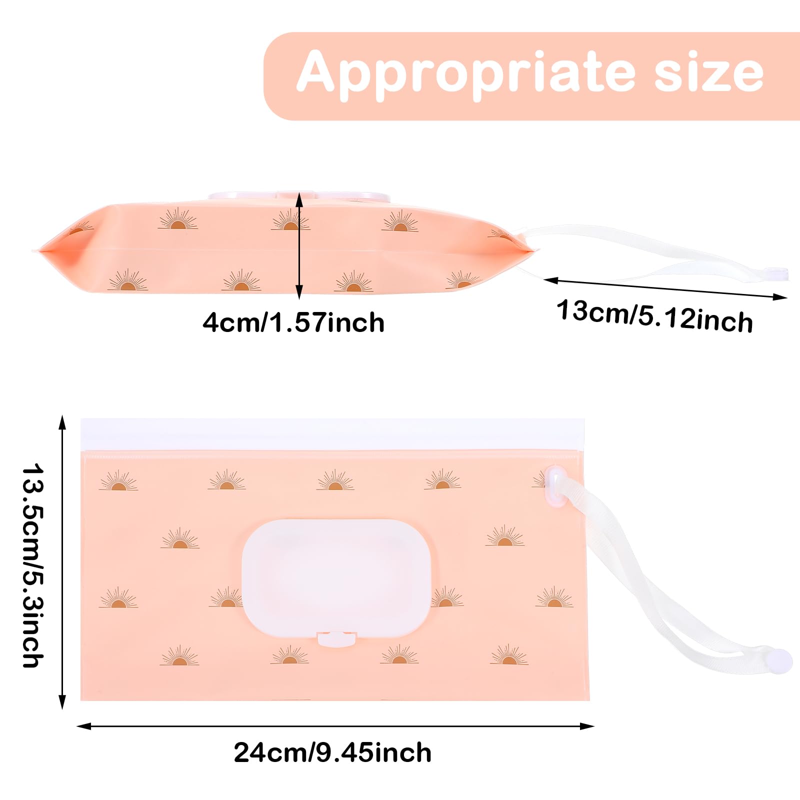 2 Pack Extra Large Wet Wipe Dispenser Bags (10