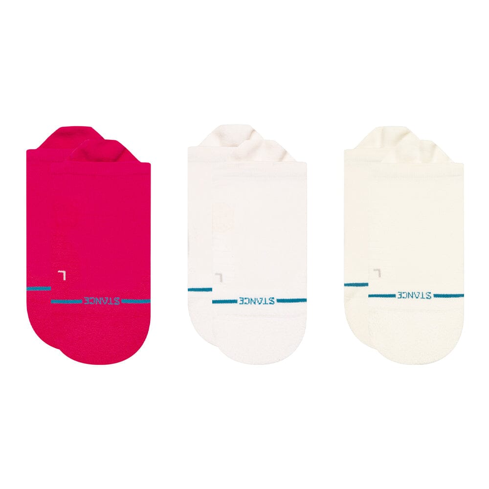 Stance Run Iconic Light Cushion Tab 3 Pack Socks - Performance Running Socks for Men & Women - Breathable & Cushioned for Marathon, Training & Workouts