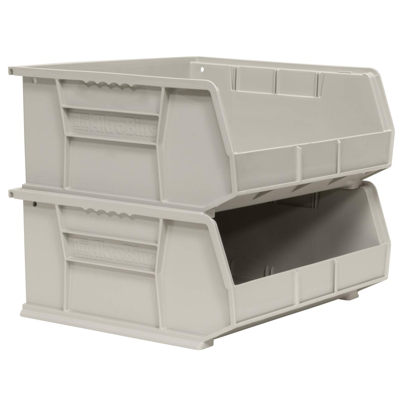 Akro-Mils 30250 AkroBins Clear Plastic Storage Bins - 15