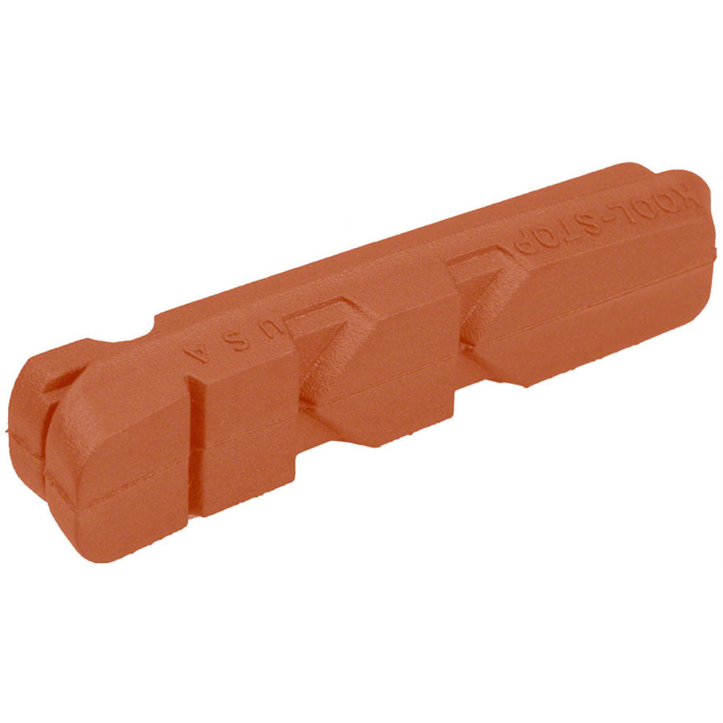 Kool Stop Brake Pads for Shimano Dura-Ace & Ultegra Calipers - High-Performance Salmon Compound Cartridge Inserts | Perfect for Road Bikes, Commuting & Wet Weather Cycling