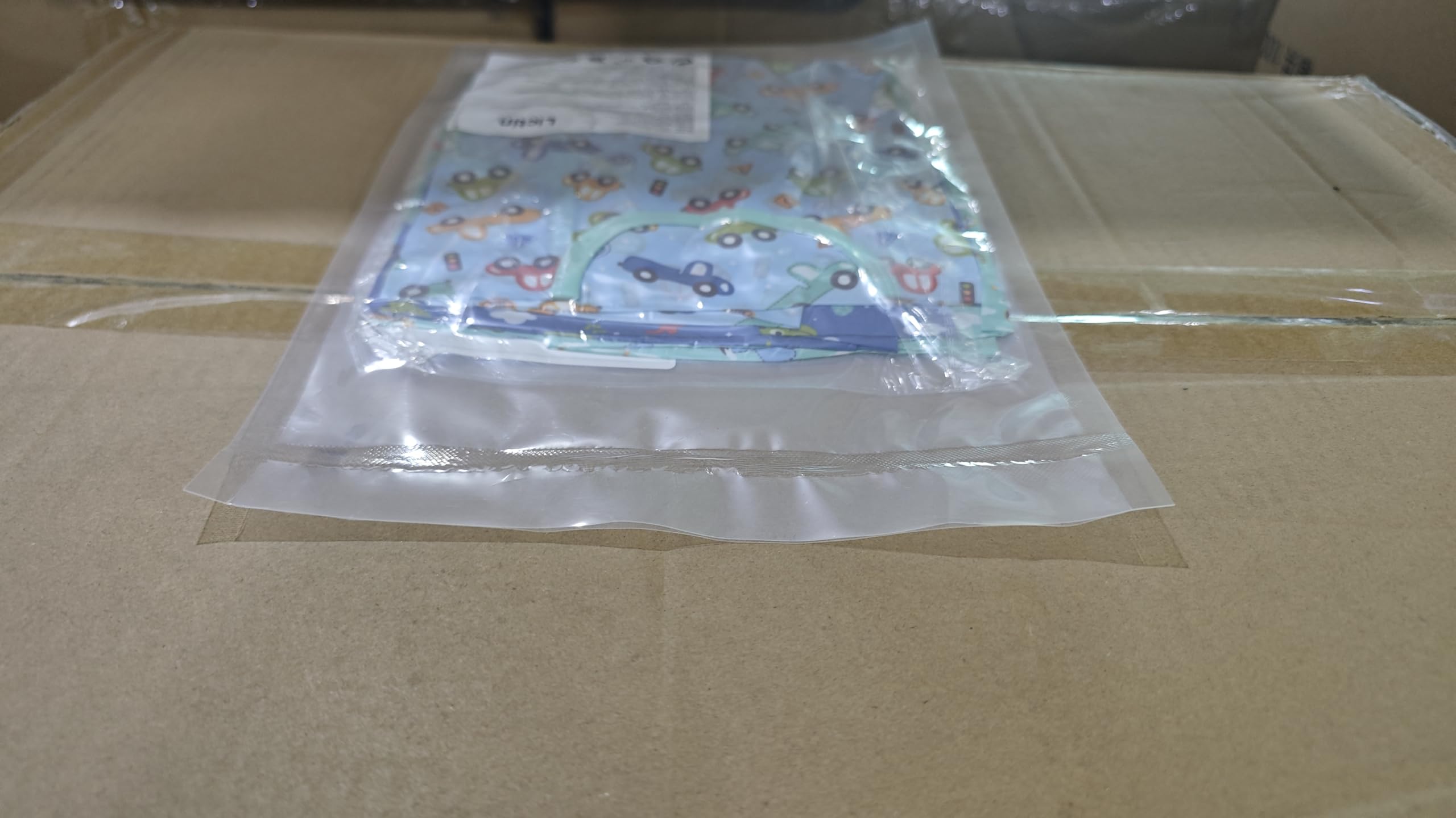 Lictin 3 Pack Baby Bibs for Boys & Girls - Waterproof Long Sleeve Toddler Bibs with Cute Designs - Perfect for Feeding, Mealtime & Messy Play