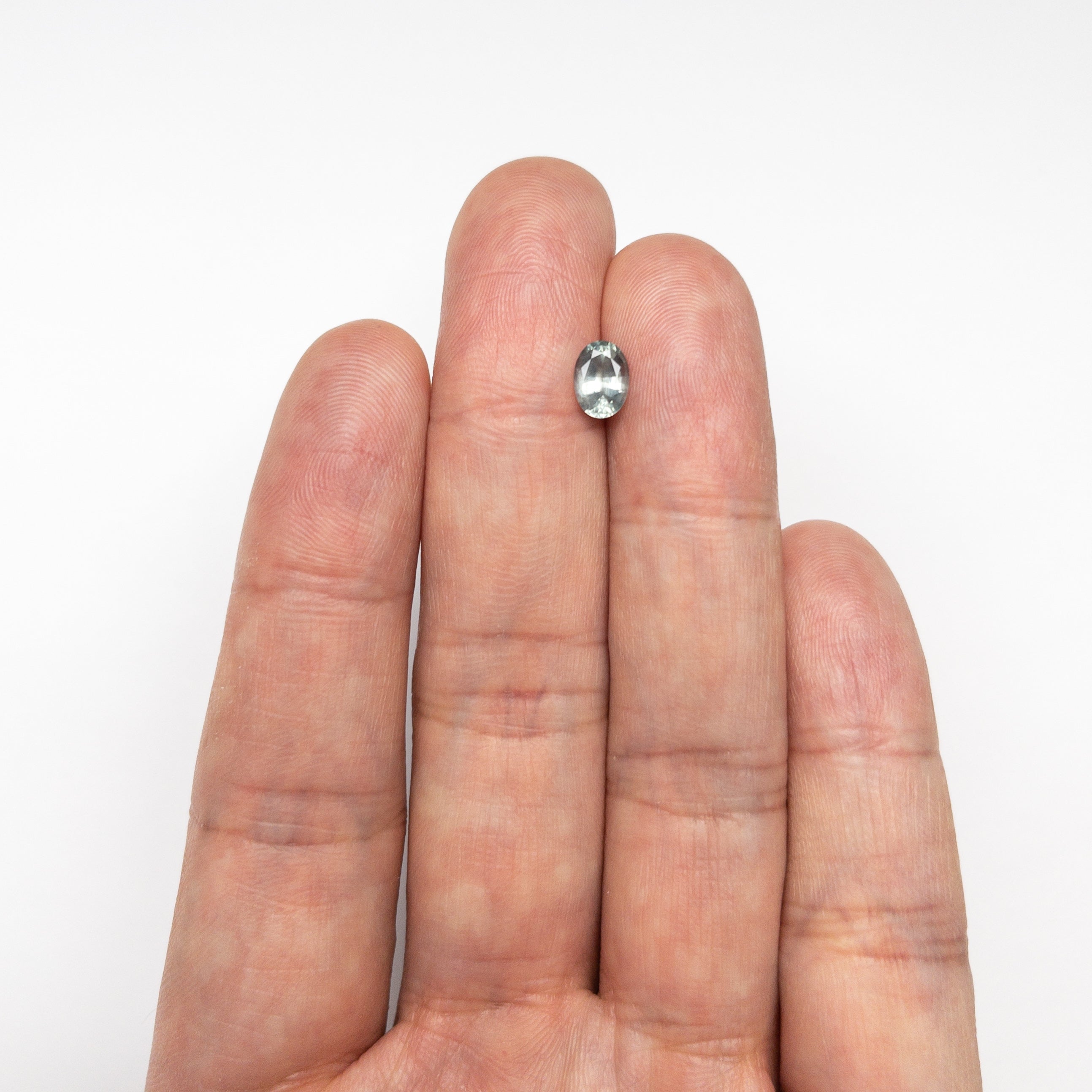 0.93ct Oval Brilliant Blue Sapphire Gemstone - 6.85x4.94x3.41mm Natural Loose Sapphire for Jewelry Making, Engagement Rings & Fine Jewelry Designs