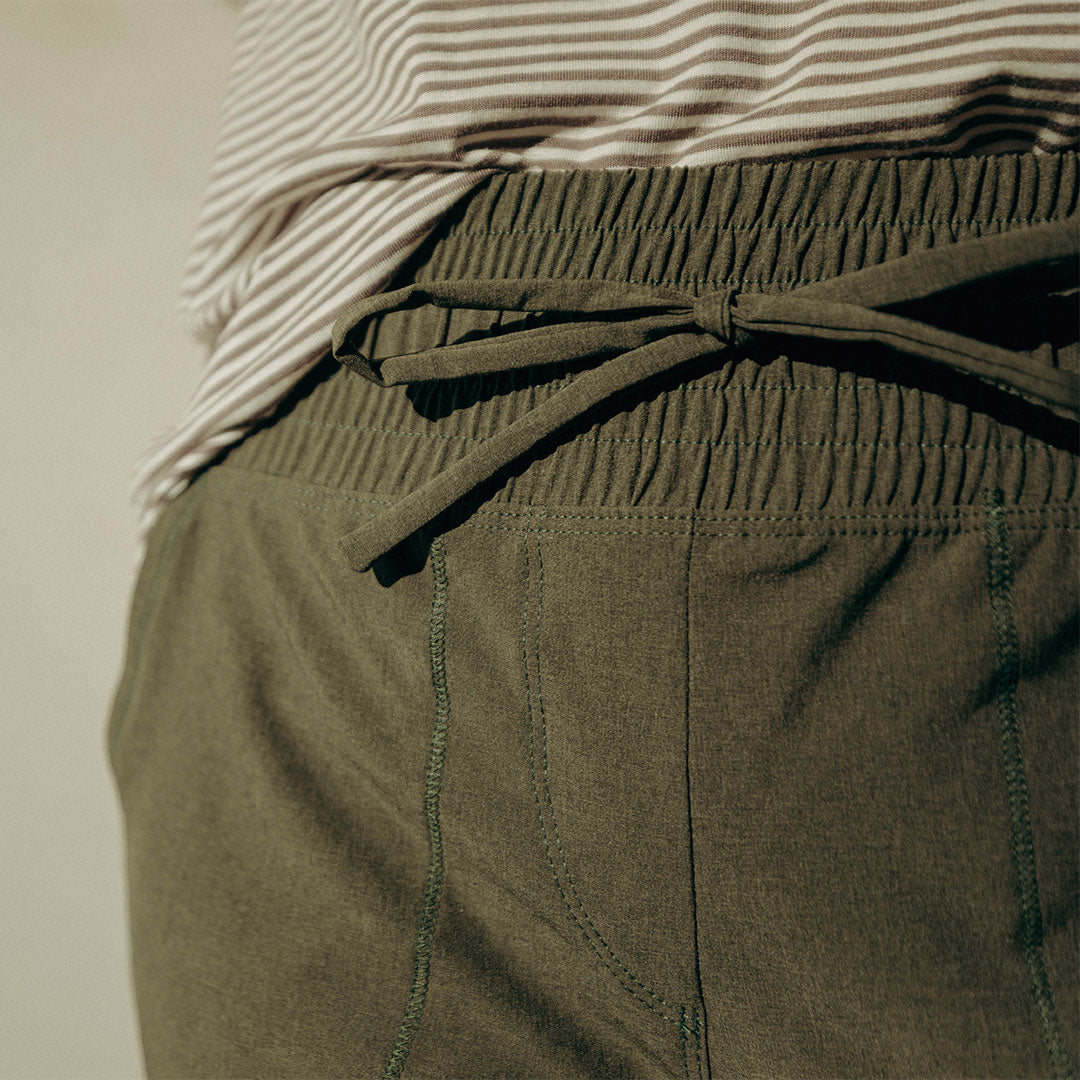 Destination Joggers for Men - Soft Heather Green Casual Pants | Perfect for Lounge, Travel & Everyday Wear