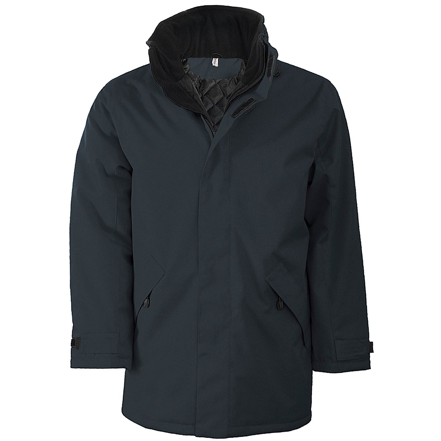 Men's Waterproof Winter Parka Jacket - Lightweight Insulated Windproof Coat for Hiking & Outdoor Activities