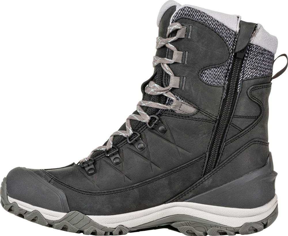 Oboz Ousel Mid Insulated B Dry Hiking Boots for Women - Waterproof & Warm Winter Outdoor Shoes for Trail Walking, Camping & Snow Adventures