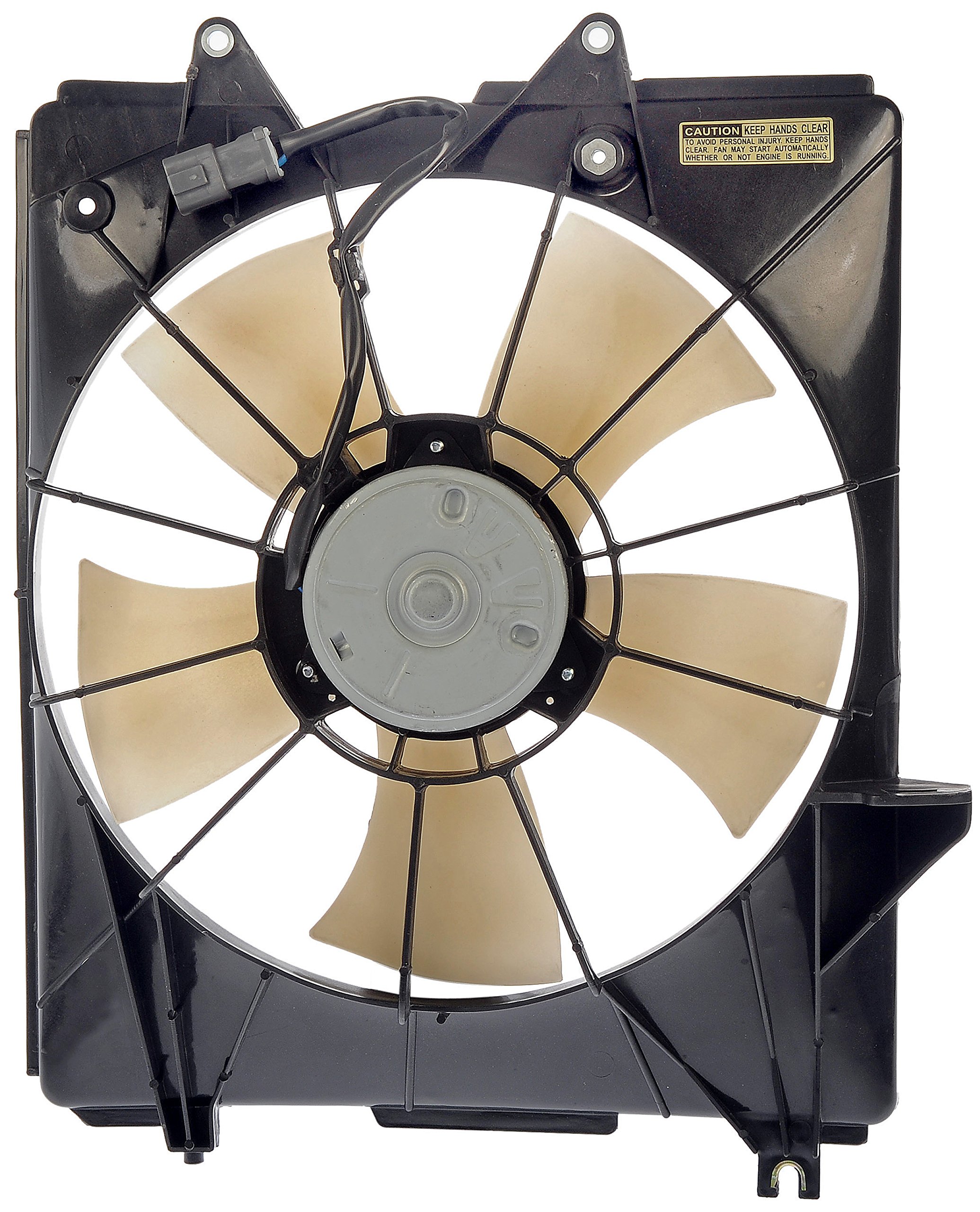 Dorman 620-210 Engine Cooling Fan Assembly Replacement for Honda Civic, Accord, CR-V - Perfect for Overheating Prevention & Summer Driving