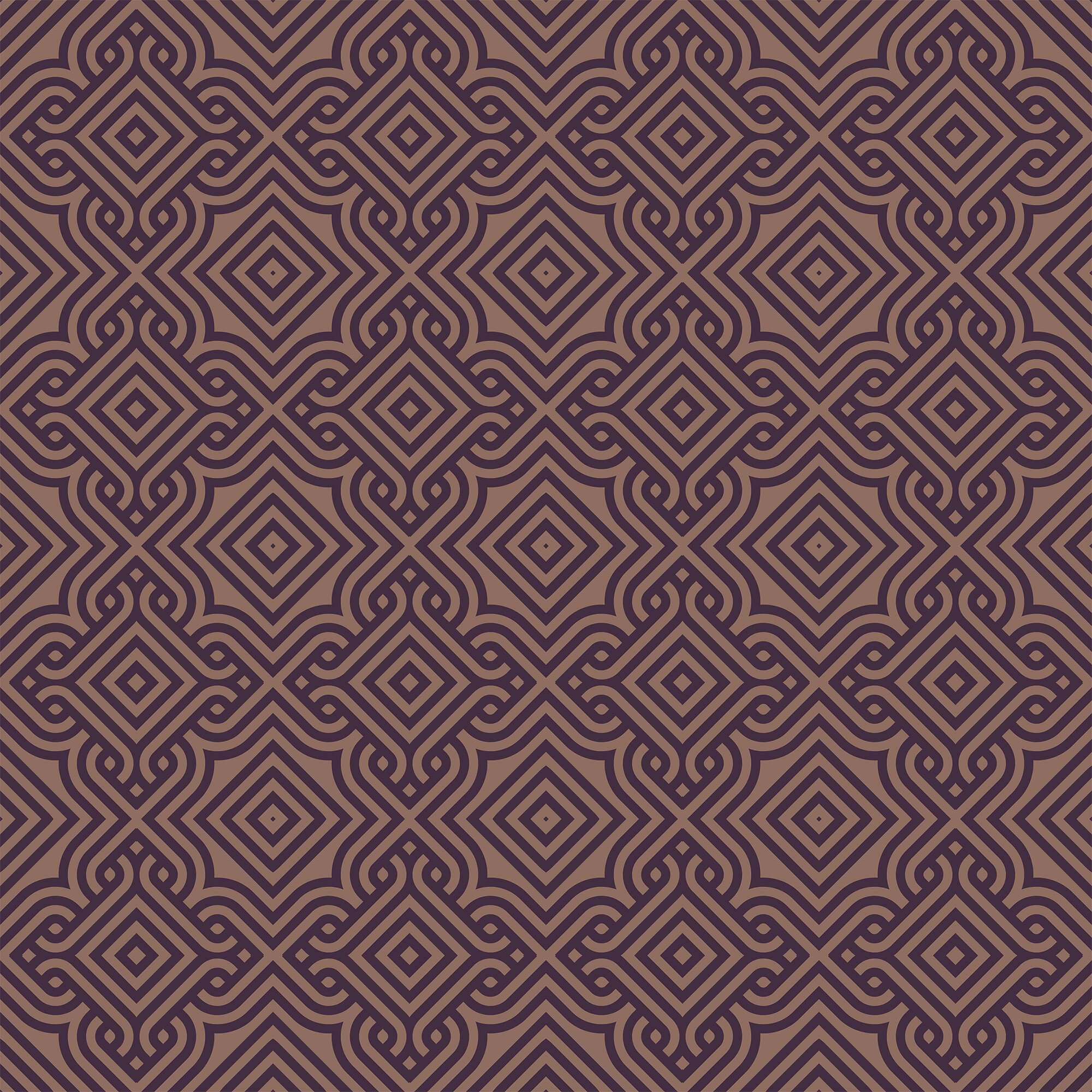 Brown Textured Geometric Peel and Stick Removable Wallpaper - Self-Adhesive Wall Decal for Bedroom, Living Room, Nursery & Office Decor - Easy to Apply & Remove