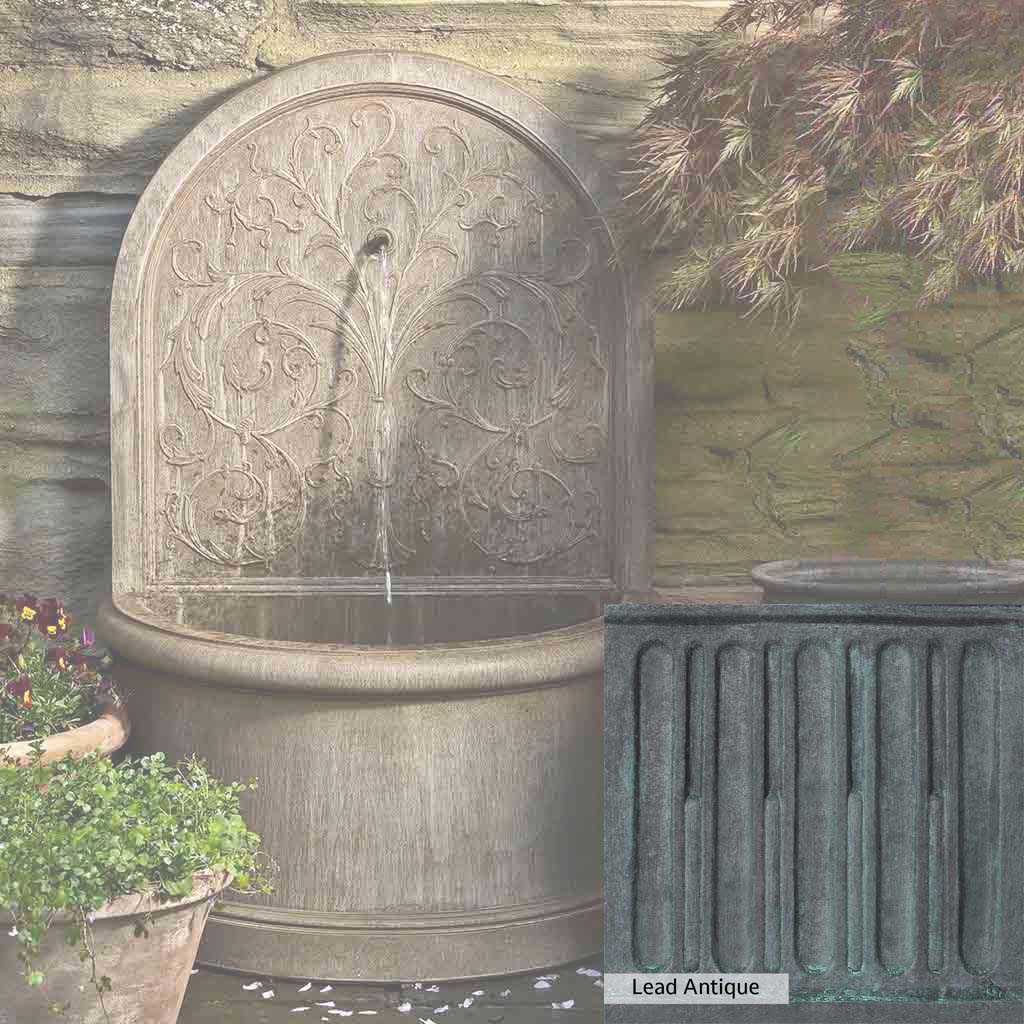Campania International Corsini Outdoor Wall Fountain - Elegant Garden Water Feature for Patio, Yard & Landscape Decor