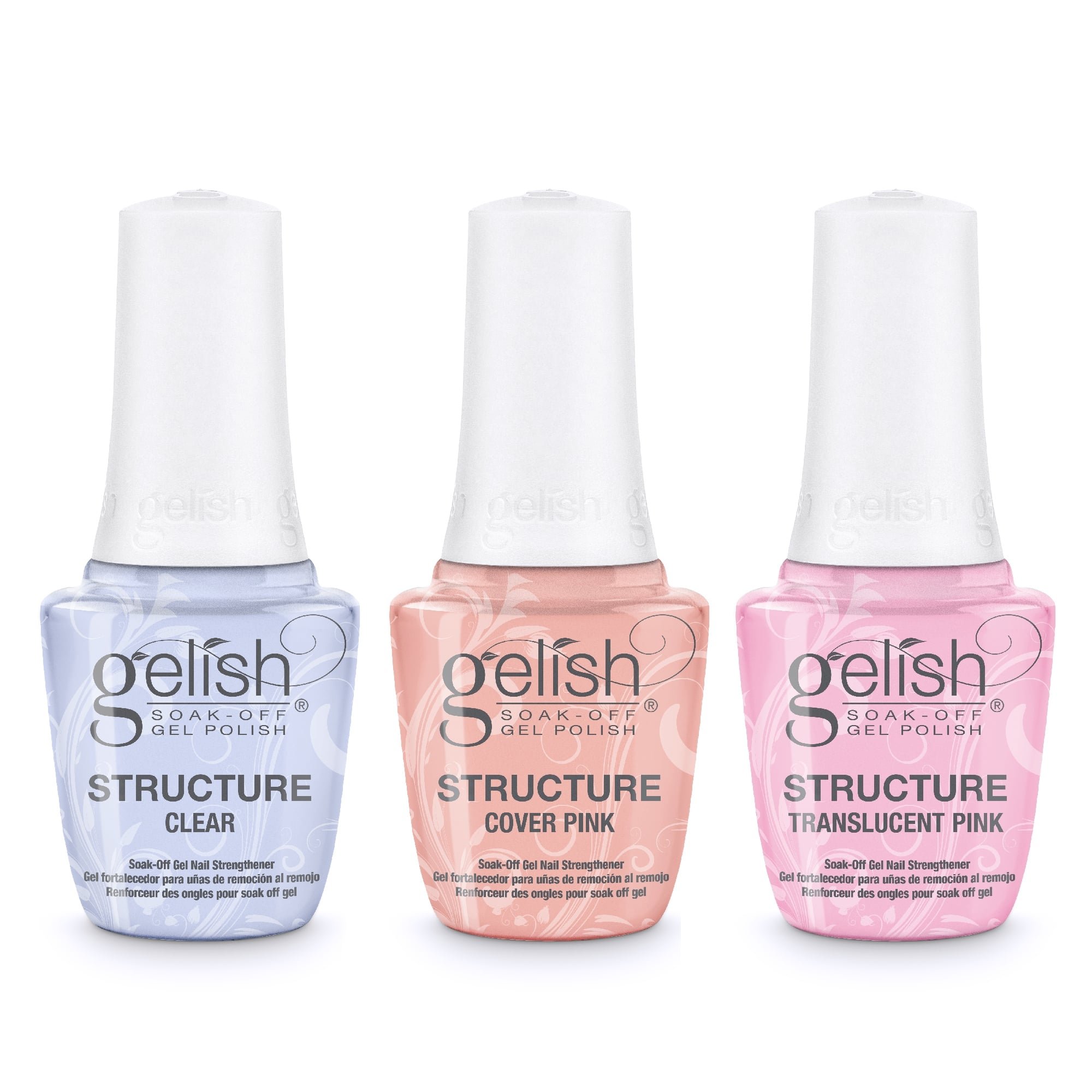 Soak Off Gel Nail Polish - Strengthening & Protective Base Coat, Clear Structure Gel 15ml - Perfect for Manicures, Nail Extensions & DIY Nail Art at Home