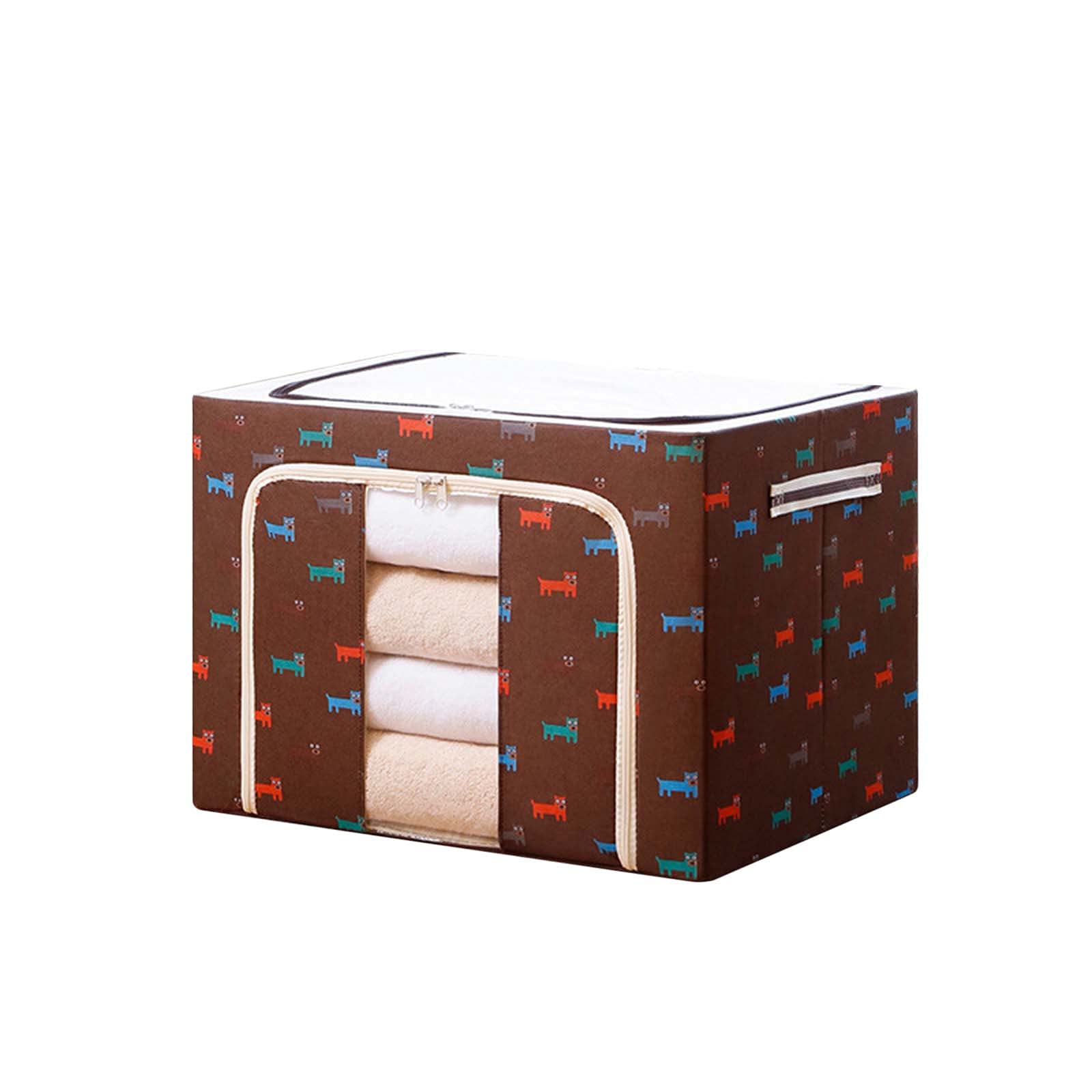 Oxford Cloth Quilt Storage Bag - Large Moving Storage Box for Blankets, Clothes & Seasonal Items | Perfect for Home Organization, Travel & Closet Storage
