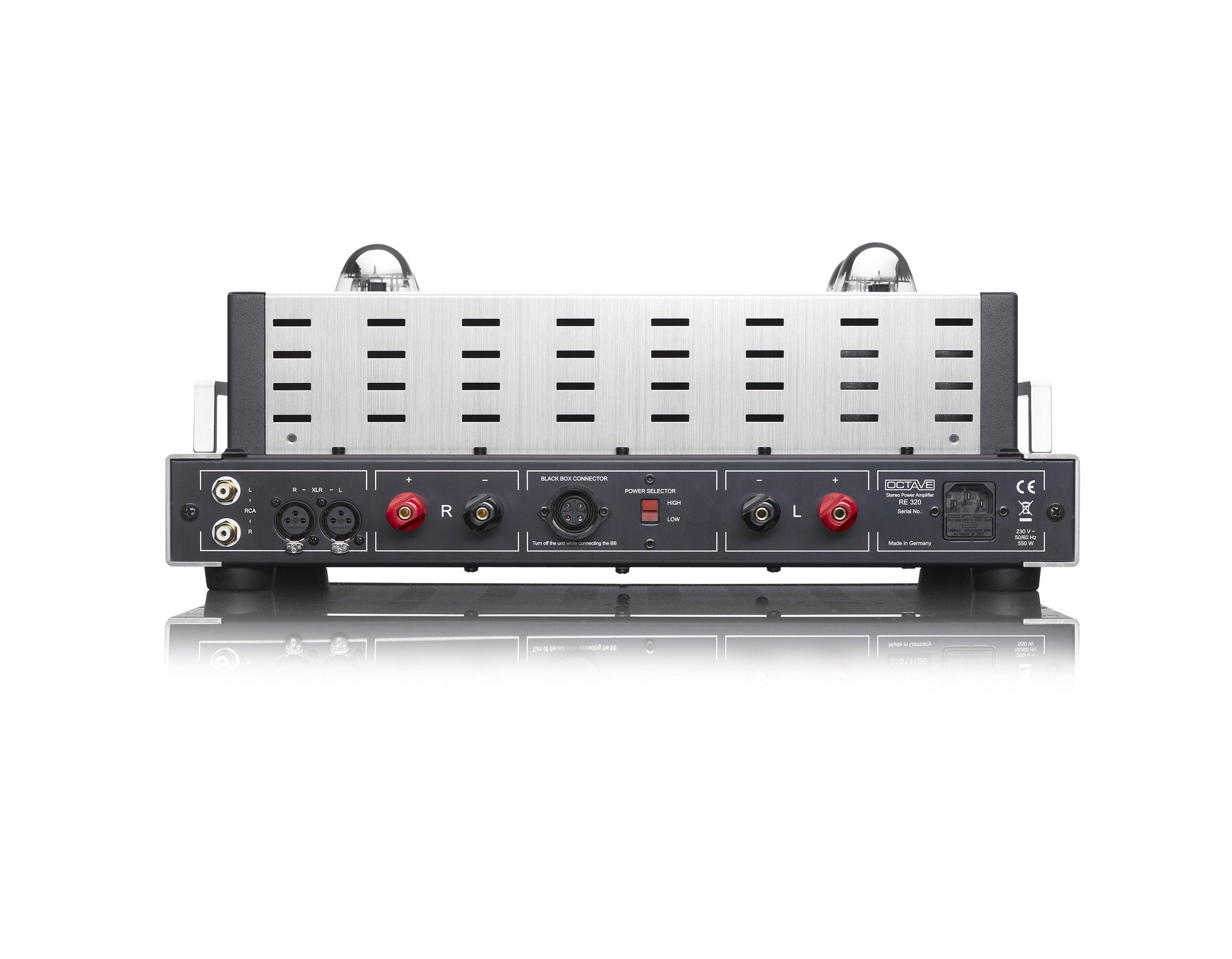 Octave RE 320 High Power Stereo Amplifier - Professional Audio Equipment for Home Theater & Music Systems - Perfect for Audiophiles & Studio Use