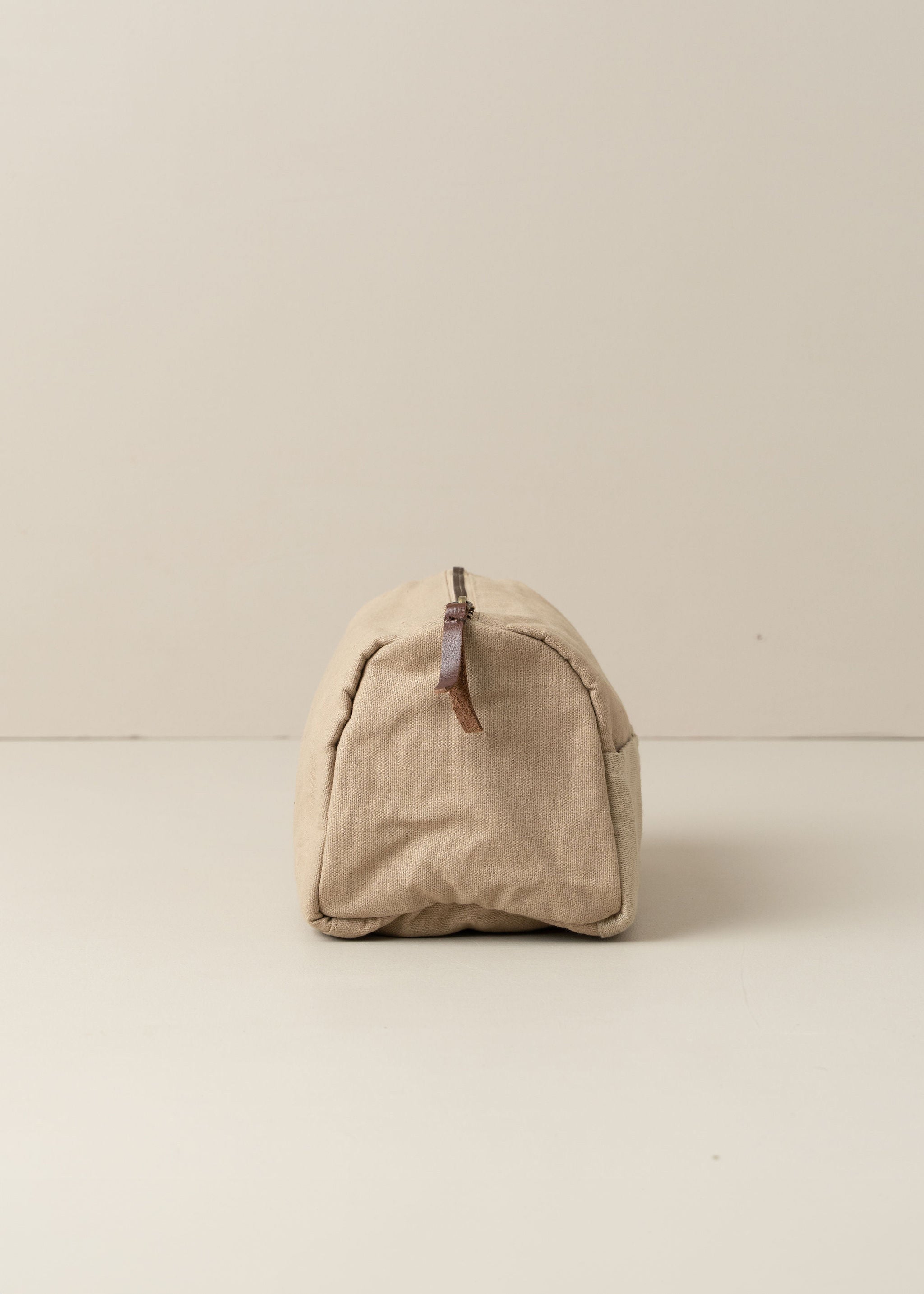 Journey Toiletry Canvas Bag - Waterproof Clay-Colored Travel Cosmetic Organizer for Women & Men | Perfect for Camping, Gym, and Weekend Getaways