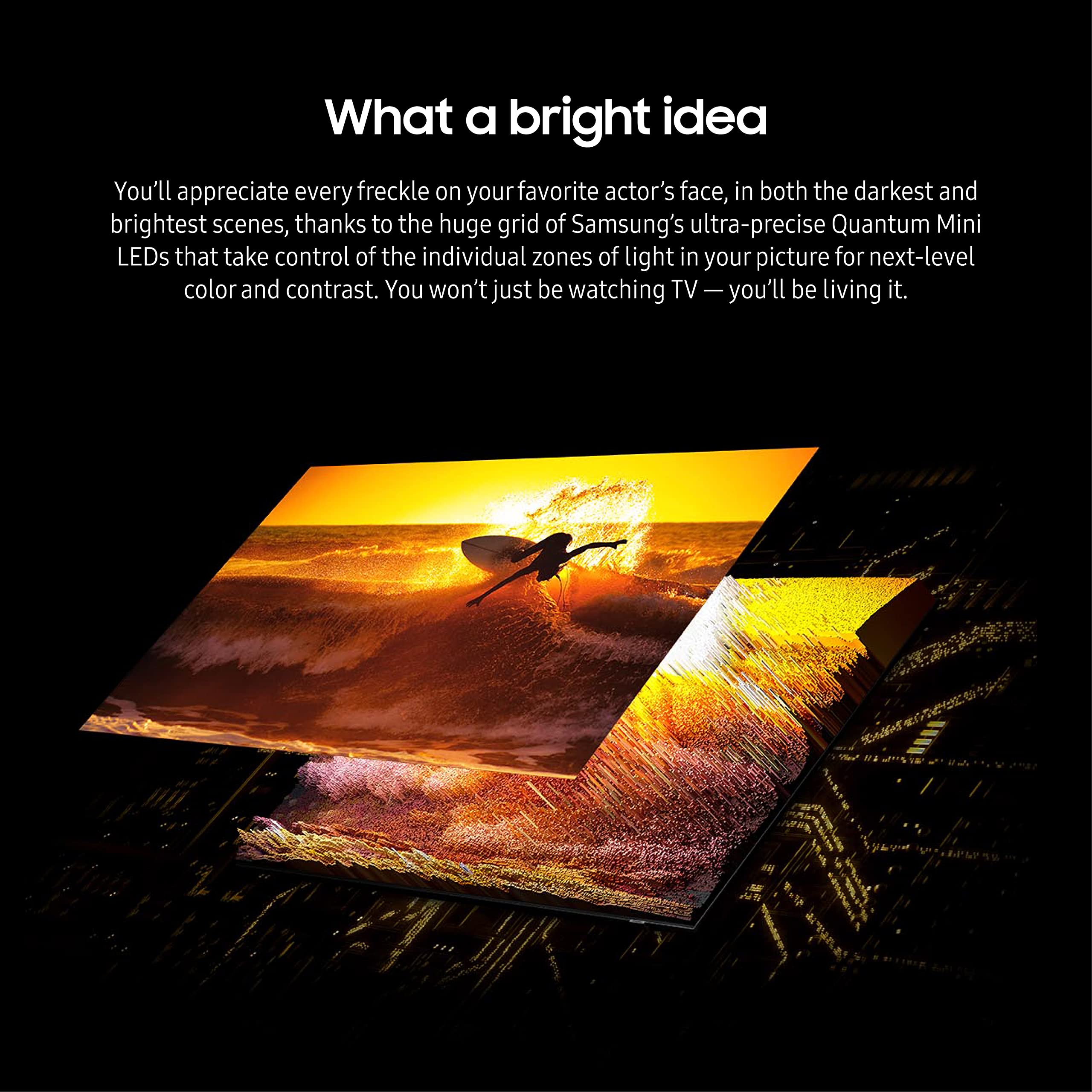 Samsung QN55QN90CAFXZA 55-Inch Neo QLED 4K UHD Smart TV with AI Upscaling & JBL BAR-1000 7.1.4ch Dolby Atmos Soundbar System - Perfect for Home Theater, Gaming, and Streaming Entertainment (2023 Model)