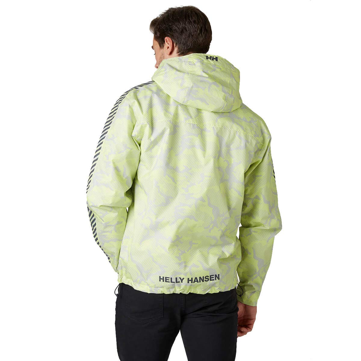 Helly-Hansen Men's Waterproof Packable Rain Jacket - Lightweight Windproof Outdoor Shell for Hiking, Camping & Travel