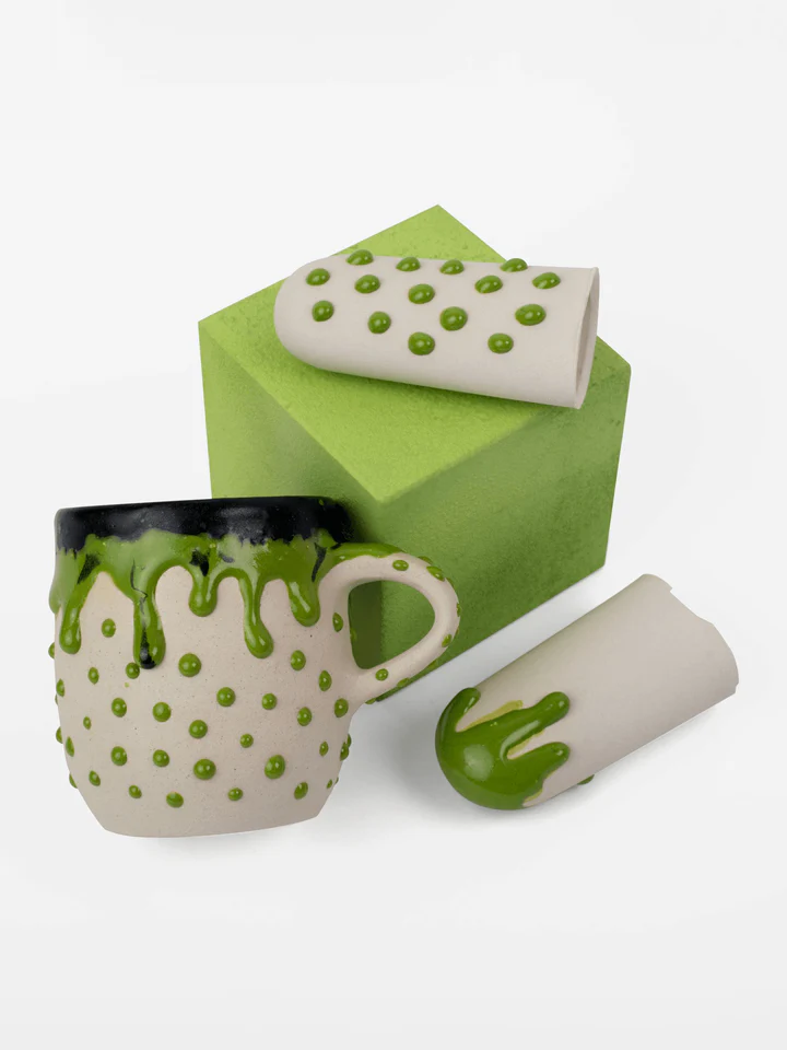 Ritual Glaze △5 6 Melt Gloop Slime Green - Premium DIY Slime Kit for Kids & Adults - Perfect for Stress Relief, Sensory Play & Creative Fun