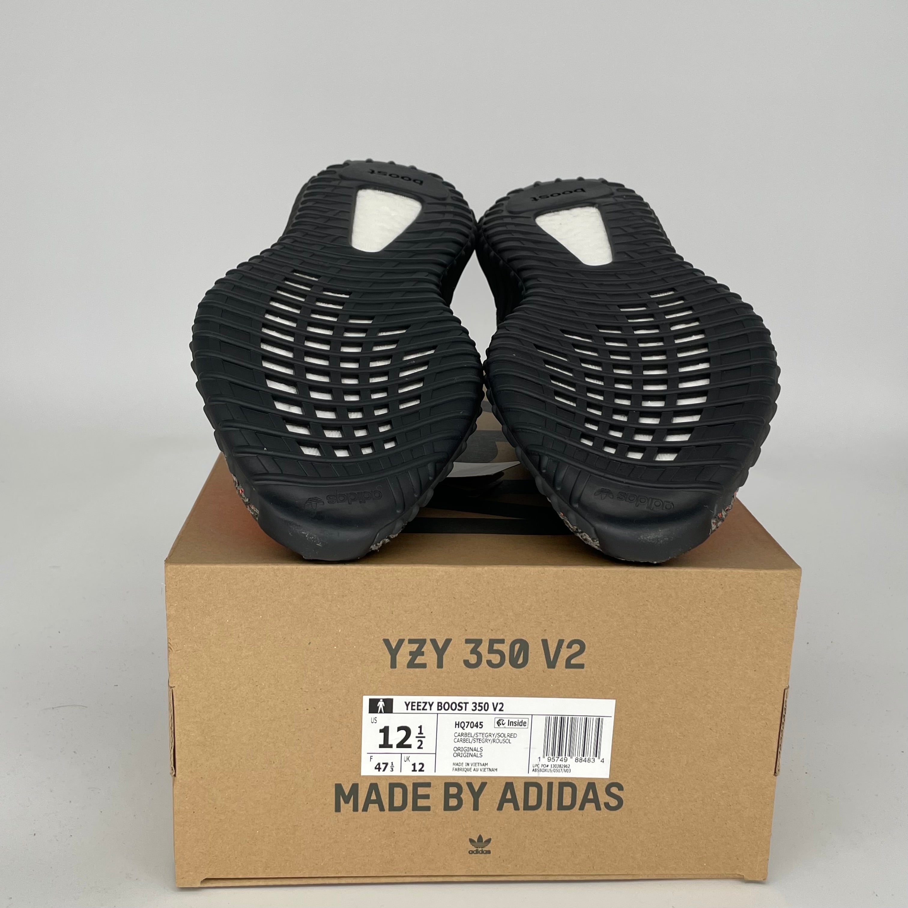 Adidas Yeezy Boost 350 V2 Carbon Beluga - Men's Size 12.5 (HQ7045) | Running Shoes, Casual Sneakers for Streetwear & Gym Workouts