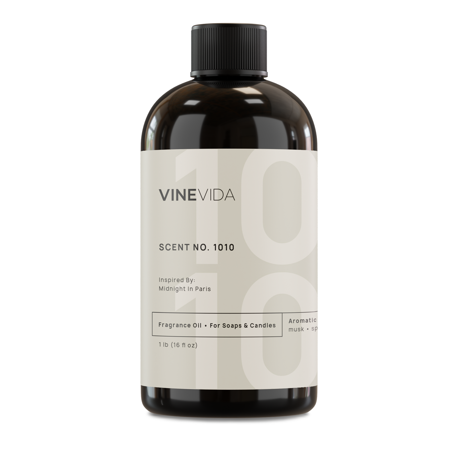 NO. 1010 Fragrance Oil for Soaps & Candles - Midnight In Paris & Hotel Costes Inspired Scent | Perfect for DIY Home Spa, Aromatherapy & Romantic Ambiance
