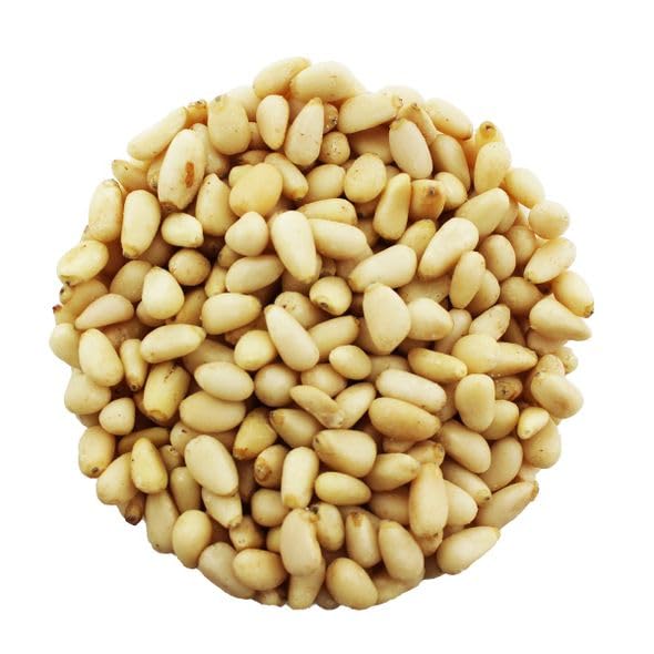 Premium Organic Pine Nuts 500g - Raw, Unsalted, Non-GMO | Healthy Snack, Salad Topping & Pesto Ingredient