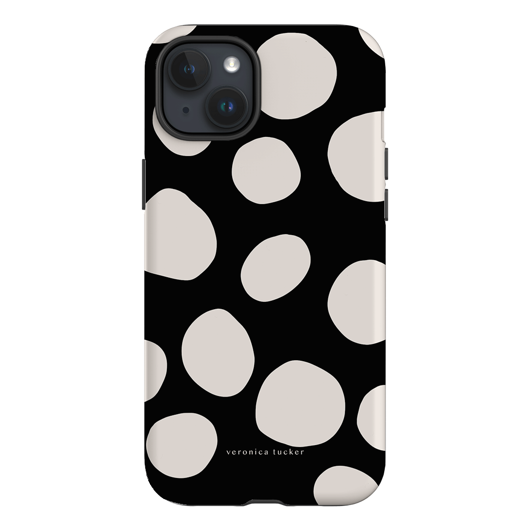 Premium Pebbles Noir Phone Case - Slim Protective Cover for iPhone & Samsung - Perfect for Everyday Use, Travel & Outdoor Activities