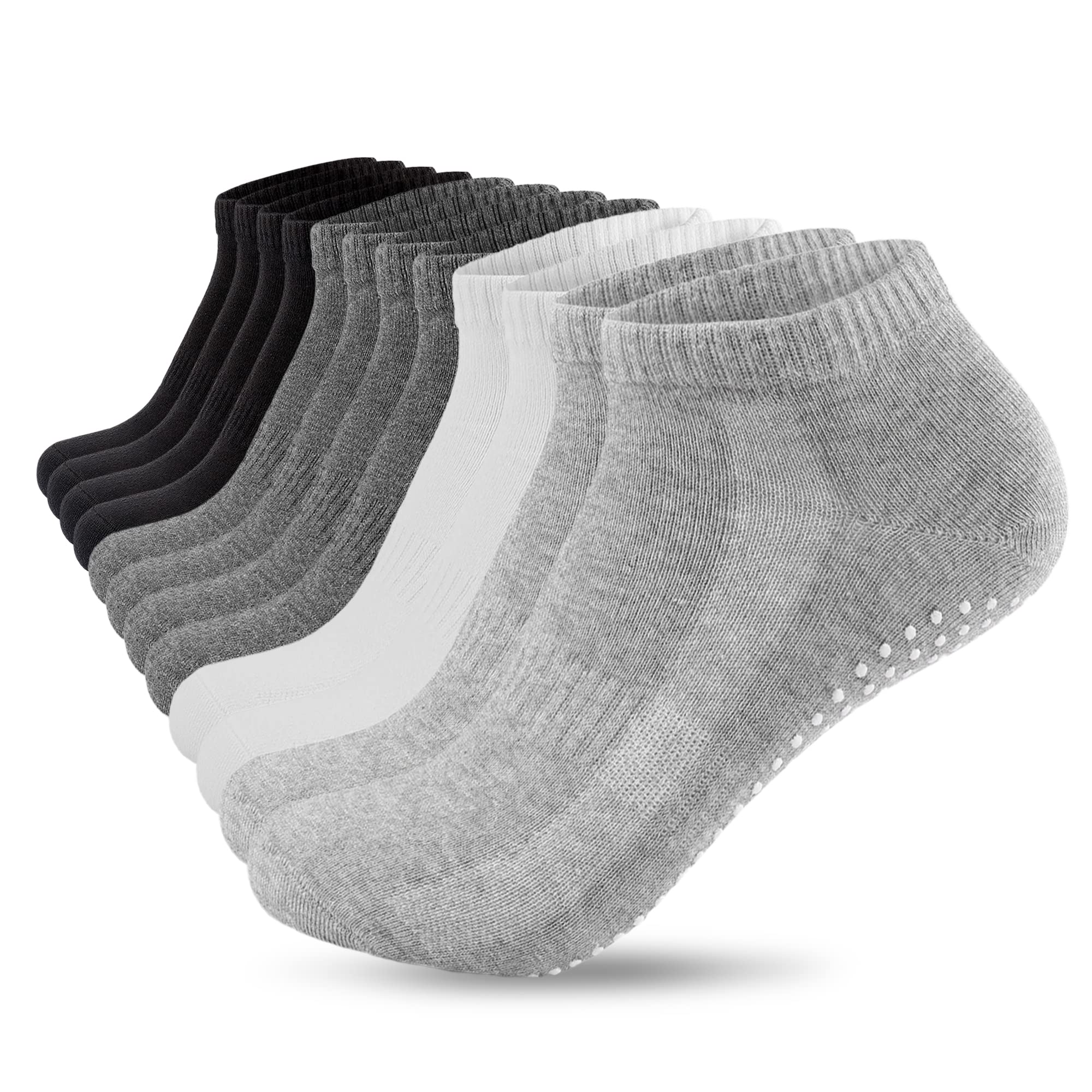 **Breathable Ankle Running Socks for Women & Men – Non-Slip Low-Cut Sports Socks for Yoga, Gym & Workout (3/6 Pairs Pack) – Perfect for Jogging, Training & Active Lifestyle**