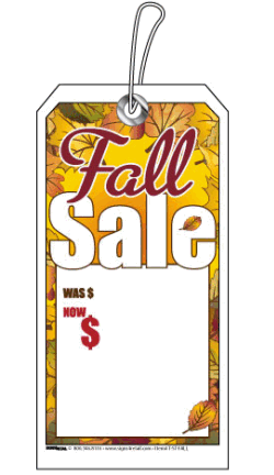 100-Pack String Tags for Organizing & Labeling - Perfect for Fall Sales, Storage, and Retail Displays | Durable & Reusable Tags for Home, Office, and Business Use