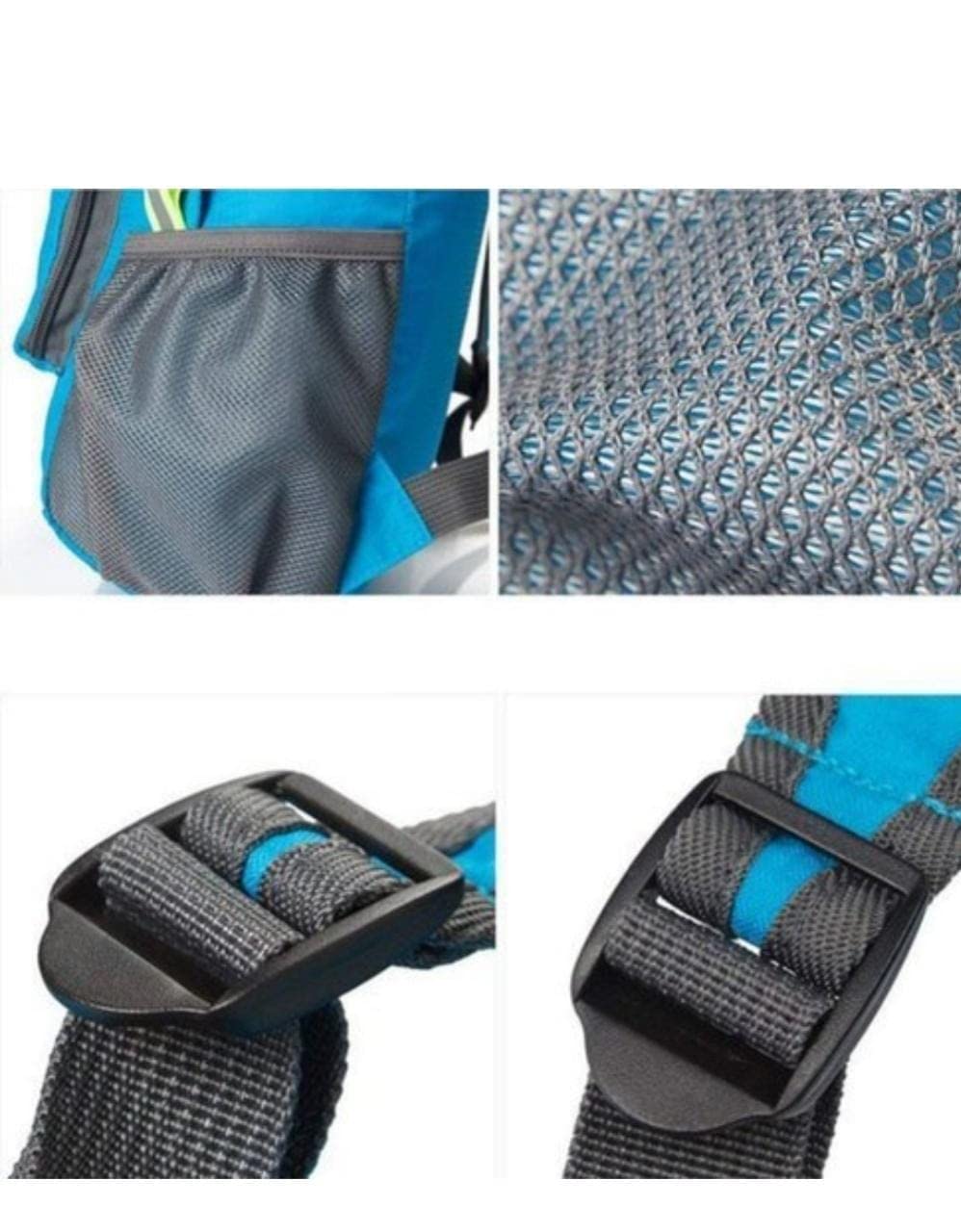 Lalji Creations Multicolor Waterproof Backpack - Lightweight Foldable Travel Bag for Men & Women | Perfect for Gym, Sports, Hiking & Vacations | Durable Unisex Carry-On Luggage