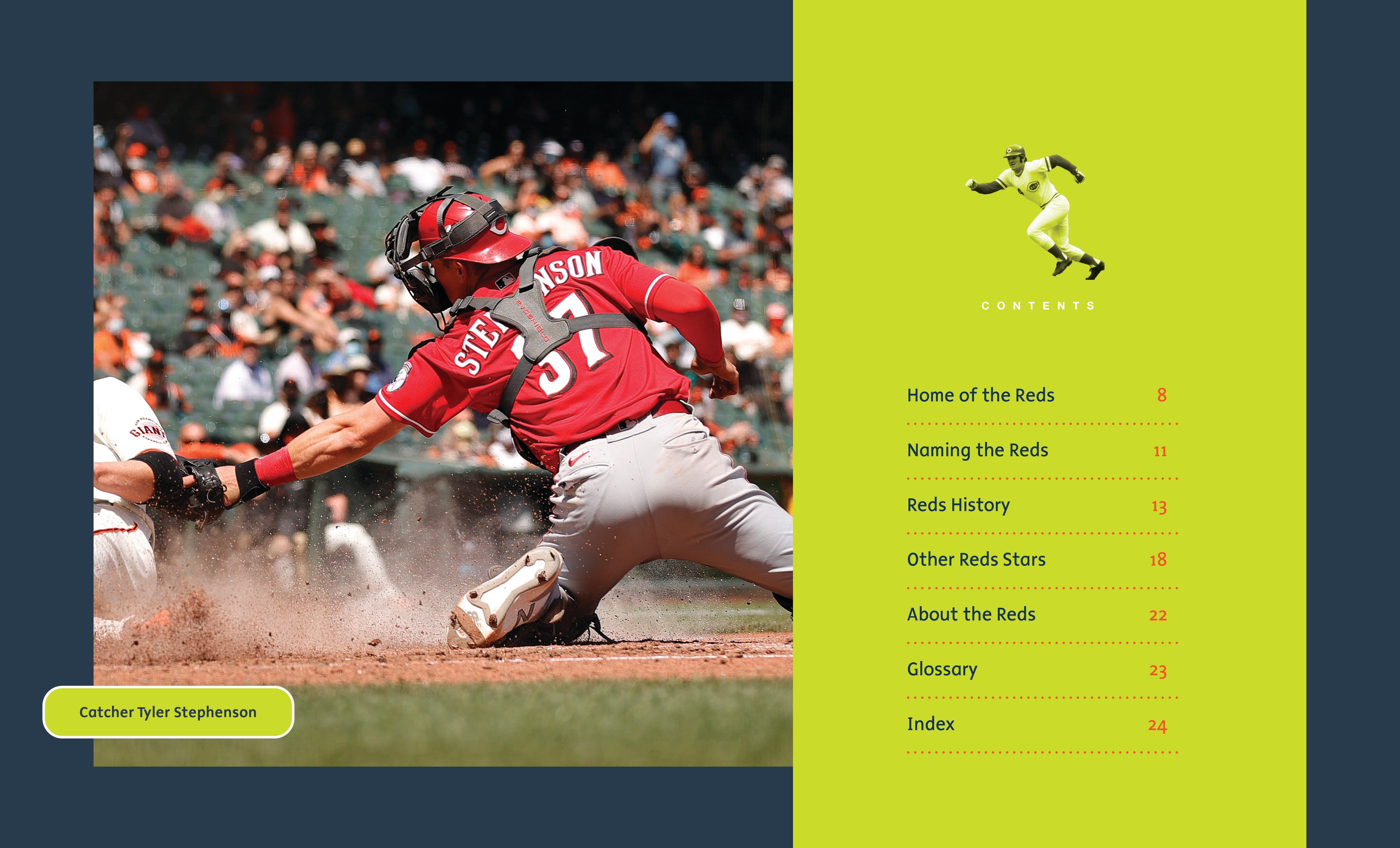 Cincinnati Reds 2023 Official Team Book - 9781640268203 | MLB Fan Gifts, Baseball Memorabilia & Collectibles for Sports Enthusiasts