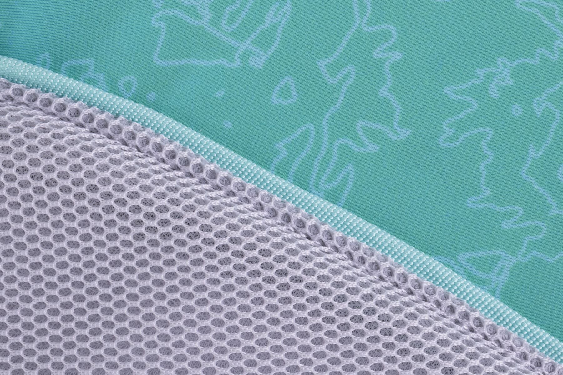 Ruffwear® Swamp Cooler Zip® Cooling Vest for Dogs - Aqua Green (Aurora Teal) | Breathable Mesh Dog Cooling Jacket for Hot Weather, Hiking & Outdoor Adventures