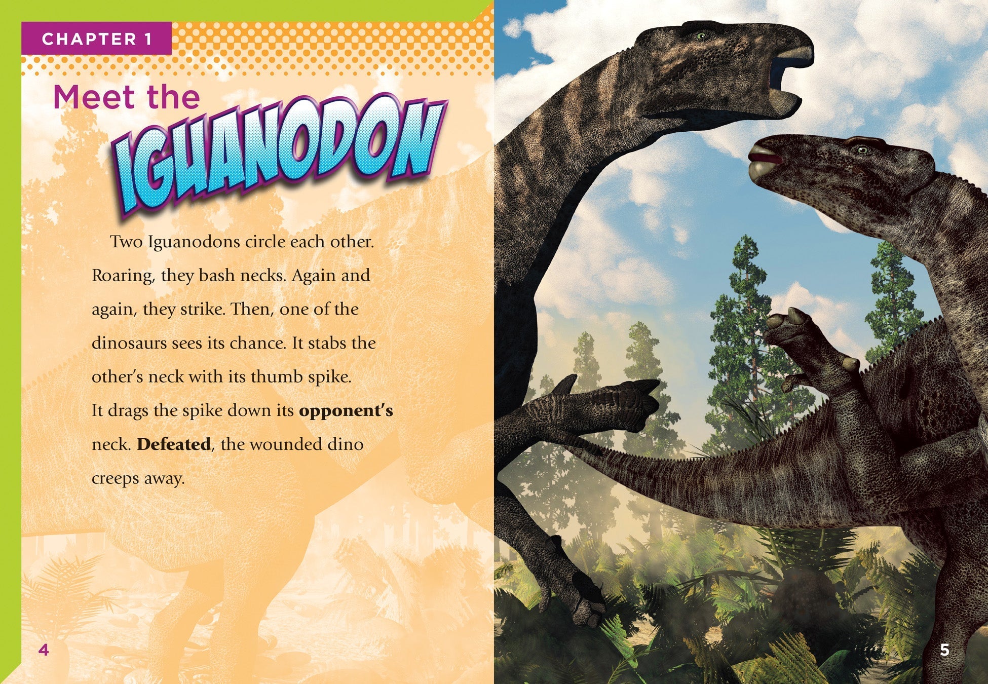 Iguanodon Dinosaur Book 9781623102463 - Prehistoric Animal Guide for Kids & Adults, Perfect for School Projects & Dinosaur Enthusiasts
