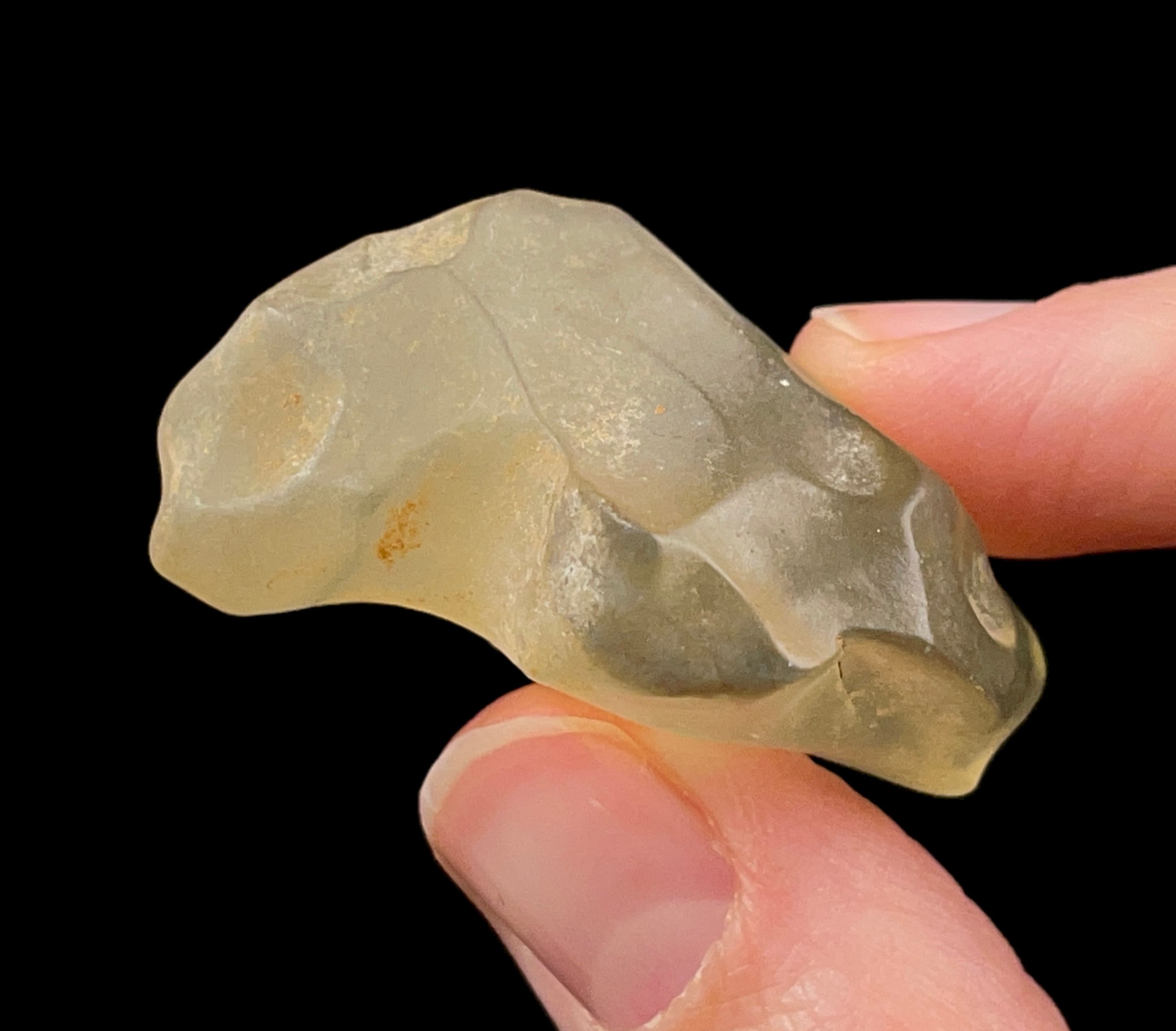 Libyan Desert Glass Raw Crystal - Rare B Grade Natural Rocks & Minerals | Unique Gift for Collectors, Home Decor & Healing Crystals | Perfect for Meditation, Jewelry Making & Spiritual Practices