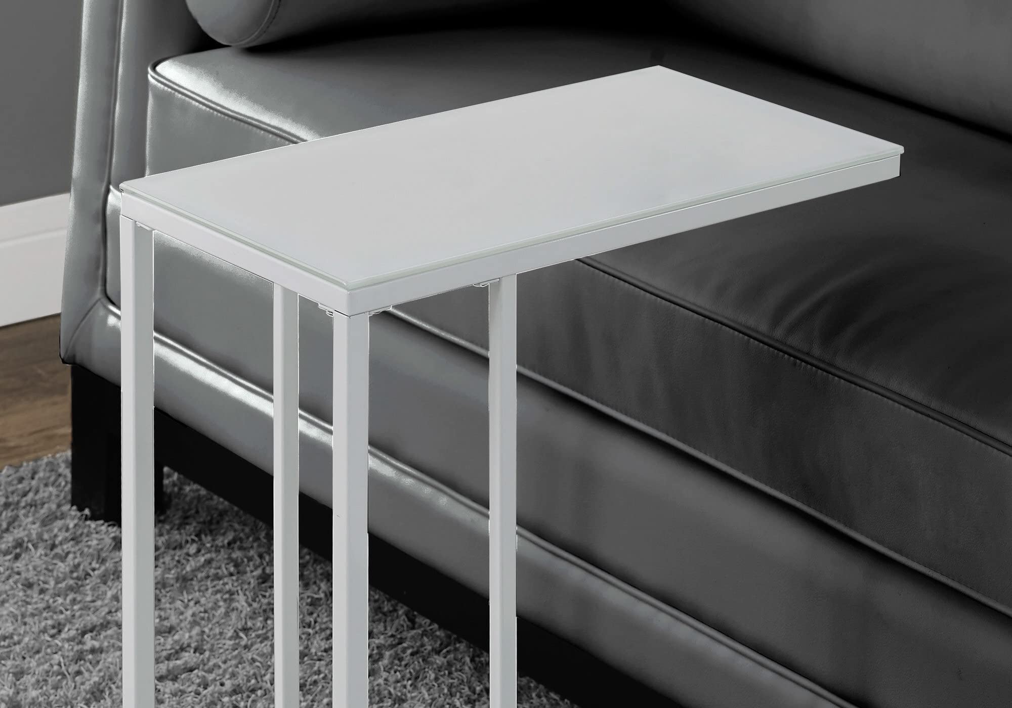ArtFuzz Modern Accent Table - Cappuccino Nightstand with Storage Drawer, Bedside Table for Bedroom, Living Room & Office