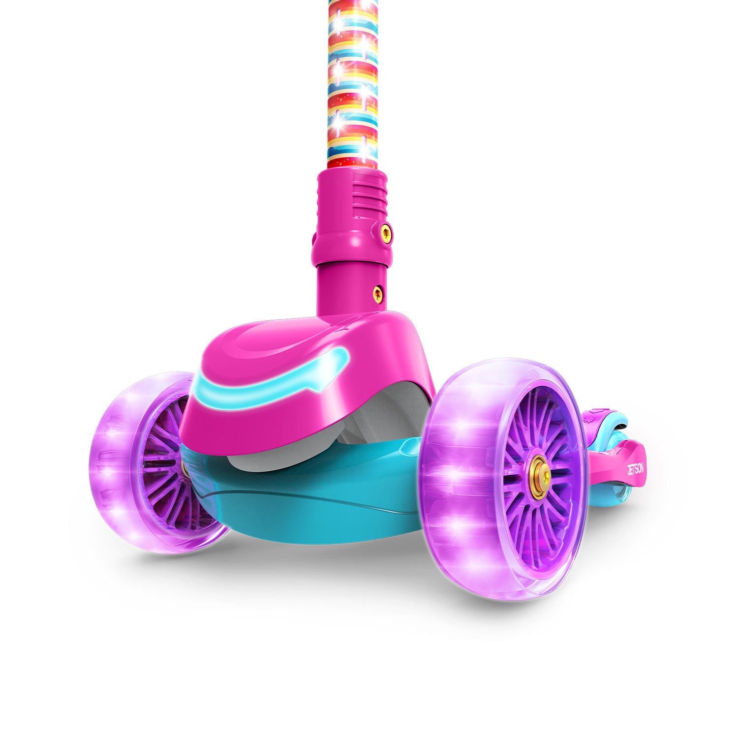 Disney Princess 3 Wheel Kick Scooter for Kids - Lightweight Foldable Scooter with LED Wheels | Perfect for Outdoor Play, Park Rides & Neighborhood Adventures